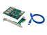 Фото #3 товара Conceptronic EMRICK PCIe x1 to 4 PCIe x1 Expansion Kit - PCIe - PCIe - PCI 2.0 - SATA 6-pin - SATA 15-pin - Green - PC