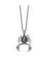 Фото #2 товара Chisel antiqued Scorpion Pendant Cable Chain Necklace