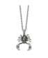 Antiqued Scorpion Pendant Cable Chain Necklace