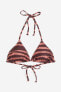 Фото #7 товара Padded Triangle Bikini Top