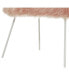 Ana Faux Fur Accent Chair with Metal Legs