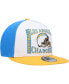 Фото #3 товара Men's White, Gold Los Angeles Chargers Retro Sport 9Fifty Snapback Hat