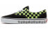 Vans Era 棋盘格 低帮 板鞋 男女同款 黑绿 / Кроссовки Vans Era VN0A4BV4V3W