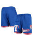 Фото #2 товара Men's Royal Texas Rangers Logo Mesh Shorts
