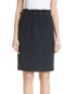 Фото #1 товара Emporio Armani 161568 Women's Stretch Wool Crepe Skirt Navy Sz. IT 50