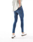 Фото #9 товара ASOS DESIGN spray on jeans with power-stretch in mid wash blue