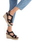 Фото #3 товара Women's Jute Wedge Sandals By