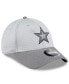 Men's Gray Dallas Cowboys 2024 NFL Training Camp 9FORTY Adjustable Hat Серый - фото #3