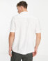 Фото #2 товара Weekday chill short sleeve shirt in white