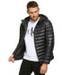 ფოტო #3 პროდუქტის Men's Hooded & Quilted Packable Jacket