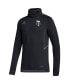 Фото #3 товара Men's Black Portland Timbers COLD.RDY Raglan Warmup Pullover Jacket