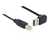 Фото #1 товара Delock 85183 - 0.5 m - USB A - USB B - USB 2.0 - Male/Male - Black