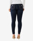 ფოტო #2 პროდუქტის Women's Halle Big T Flap Skinny Jeans