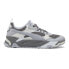 Фото #1 товара Puma Trinity Lace Up Mens Grey Sneakers Casual Shoes 38928924