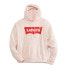 Фото #4 товара Levi's Women's Graphic Sweatshirt Hoodie Plus Size 1X Peach Blush Red New