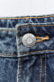 Mid-rise tailored balloon jeans