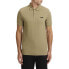 CALVIN KLEIN Stretch Pique Slim Button short sleeve polo