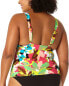 Anne Cole Easy Ring Tri Tankini Women's 22W - фото #2