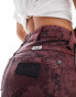 Фото #4 товара Wrangler flared jeans in burgundy floral