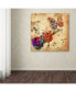 Фото #3 товара Mark Ashkenazi 'Love Music' Canvas Art - 24" x 24" x 2"