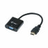 Фото #1 товара Адаптер HDMI—VGA i-Tec HDMI2VGAADA Чёрный 15 cm
