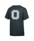 Фото #2 товара Men's Charcoal Distressed Ohio State Buckeyes Vintage-Like Arch 2-Hit T-shirt