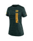 Women's Green Green Bay Packers Velocity Performance T-Shirt