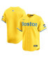 Фото #1 товара Nike Men's Gold Boston Red Sox City Connect Limited Jersey