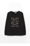 Фото #6 товара Толстовка LCW Grace Bicycle Neck Printed Sweatshirt