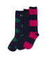 Фото #1 товара Big Girls Argyle Knee High 3 Pack Socks