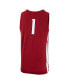 ფოტო #2 პროდუქტის Men's #1 Crimson Washington State Cougars Logo Replica Basketball Jersey