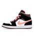 Фото #3 товара Кроссовки Nike Air Jordan 1 Mid Peach Mocha (Черно-белый)
