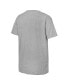 ფოტო #2 პროდუქტის Big Boys and Girls Heather Gray Edmonton Oilers 2024 Western Conference Champions Locker Room T-Shirt