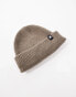 Фото #2 товара COLLUSION logo fisherman beanie in mushroom