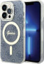 Guess Guess GUHMP15XH4STB iPhone 15 Pro Max 6.7" niebieski/blue hardcase IML 4G MagSafe