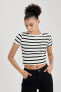 Фото #5 товара Футболка Defacto Coool Striped Tee