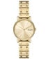 Women's Signatur Lille Two Hand Gold-Tone Stainless Steel Watch 30mm