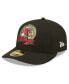 ფოტო #3 პროდუქტის Men's Black Arizona Cardinals 2022 Salute To Service Low Profile 59FIFTY Fitted Hat