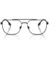 ფოტო #2 პროდუქტის Men's Square Eyeglasses, BE1377 57