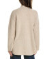 Фото #2 товара Alashan Cashmere Willow Button Wool Shacket Women's