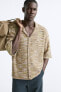Фото #6 товара Рубашка из рельефного трикотажа ZARA