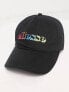 ellesse Acurio baseball cap with rainbow logo in black