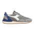 Фото #1 товара Diadora Equipe Mad Italia Nubuck Sw Lace Up Mens Grey Sneakers Casual Shoes 177