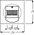 Фото #3 товара BUSCH JAEGER 1753-0-0161 - Black - Conventional - Busch-Jaeger - 71 mm - 71 mm - 1 pc(s)