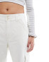 Фото #8 товара Abercrombie & Fitch relaxed cargo trouser in cream