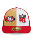 Фото #2 товара Men's Gold, Scarlet San Francisco 49ers 2023 Sideline Low Profile 59FIFTY Fitted Hat
