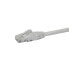 Фото #6 товара StarTech.com 50cm CAT6 Ethernet Cable - White CAT 6 Gigabit Ethernet Wire -650MHz 100W PoE RJ45 UTP Network/Patch Cord Snagless w/Strain Relief Fluke Tested/Wiring is UL Certified/TIA - 0.5 m - Cat6 - U/UTP (UTP) - RJ-45 - RJ-45