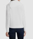 Фото #2 товара Vince Camuto Envelope Neck Sweater New Ivory Size S