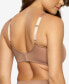 Фото #3 товара Women's Amaranth Cushioned Comfort Unlined Minimizer Underwire Bra