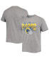 Фото #1 товара Men's Heathered Gray Los Angeles Rams Super Rival Team T-shirt